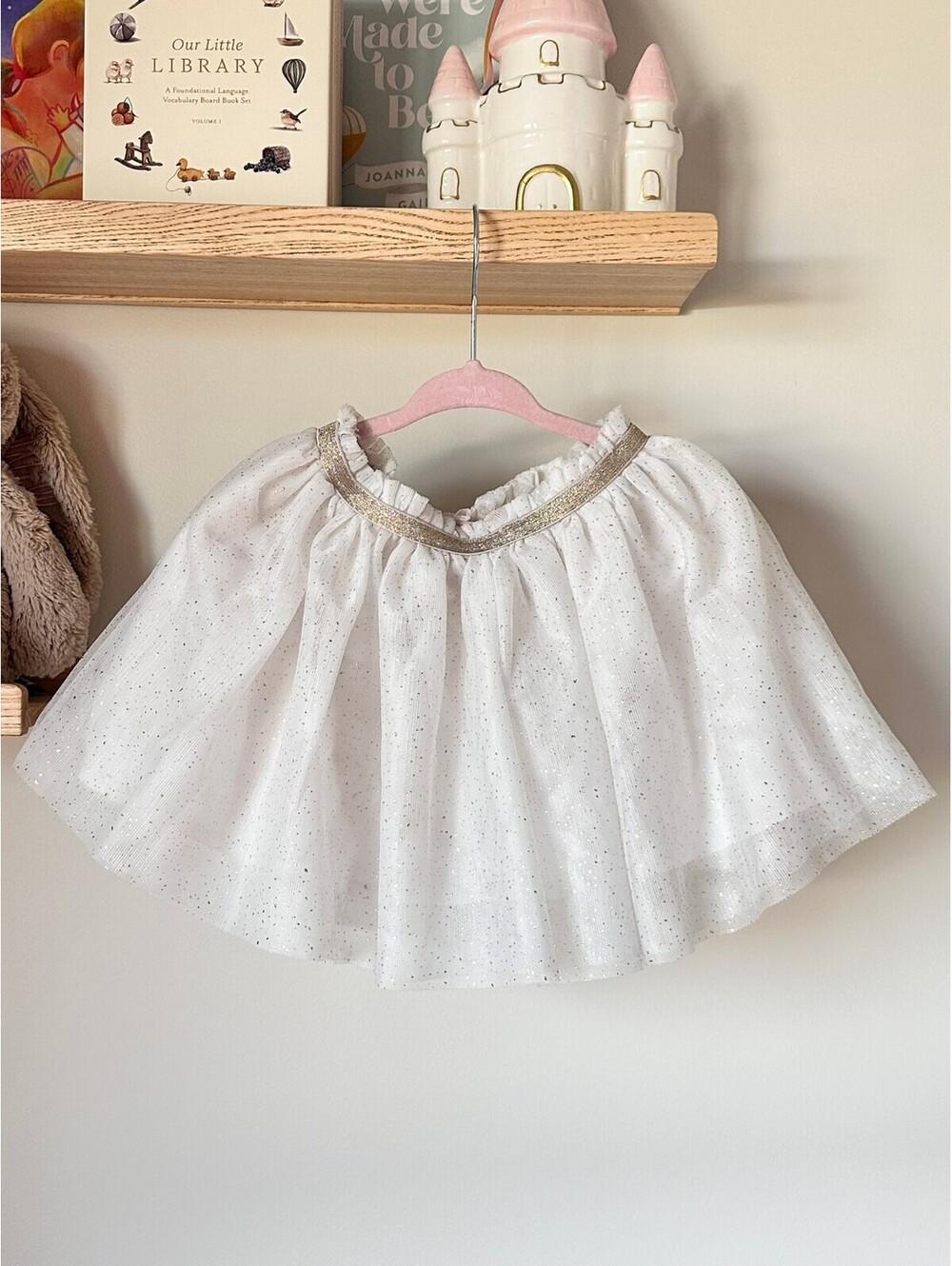 Cat and Jack Glitter Tutu Sz 4T